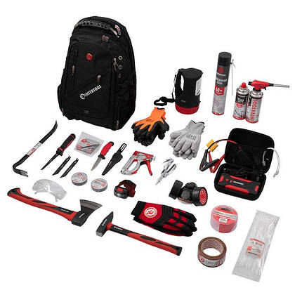 Набір для надзвичайних ситуацій "Екстра" INTERTOOL BX-1008 sck, фото 1