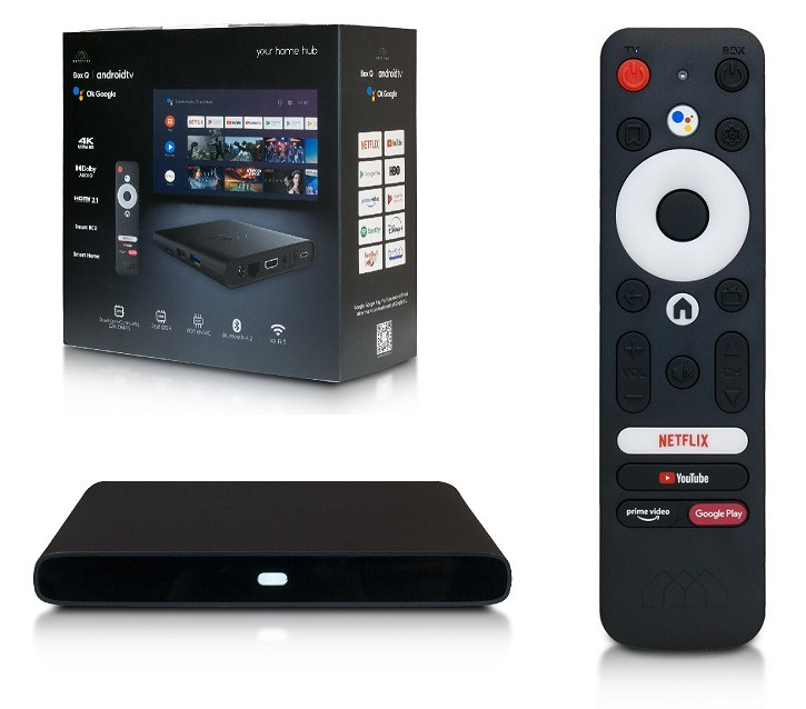 Медіаплеєр Homatics Box Q Android TV із сертифікацією Google і Netflix