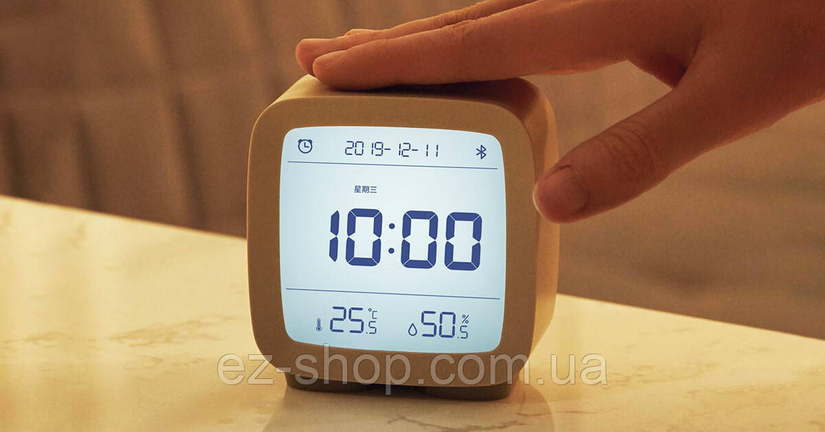 Будильник Xiaomi Qingping Bluetooth Alarm Clock (CGD1) Термометр