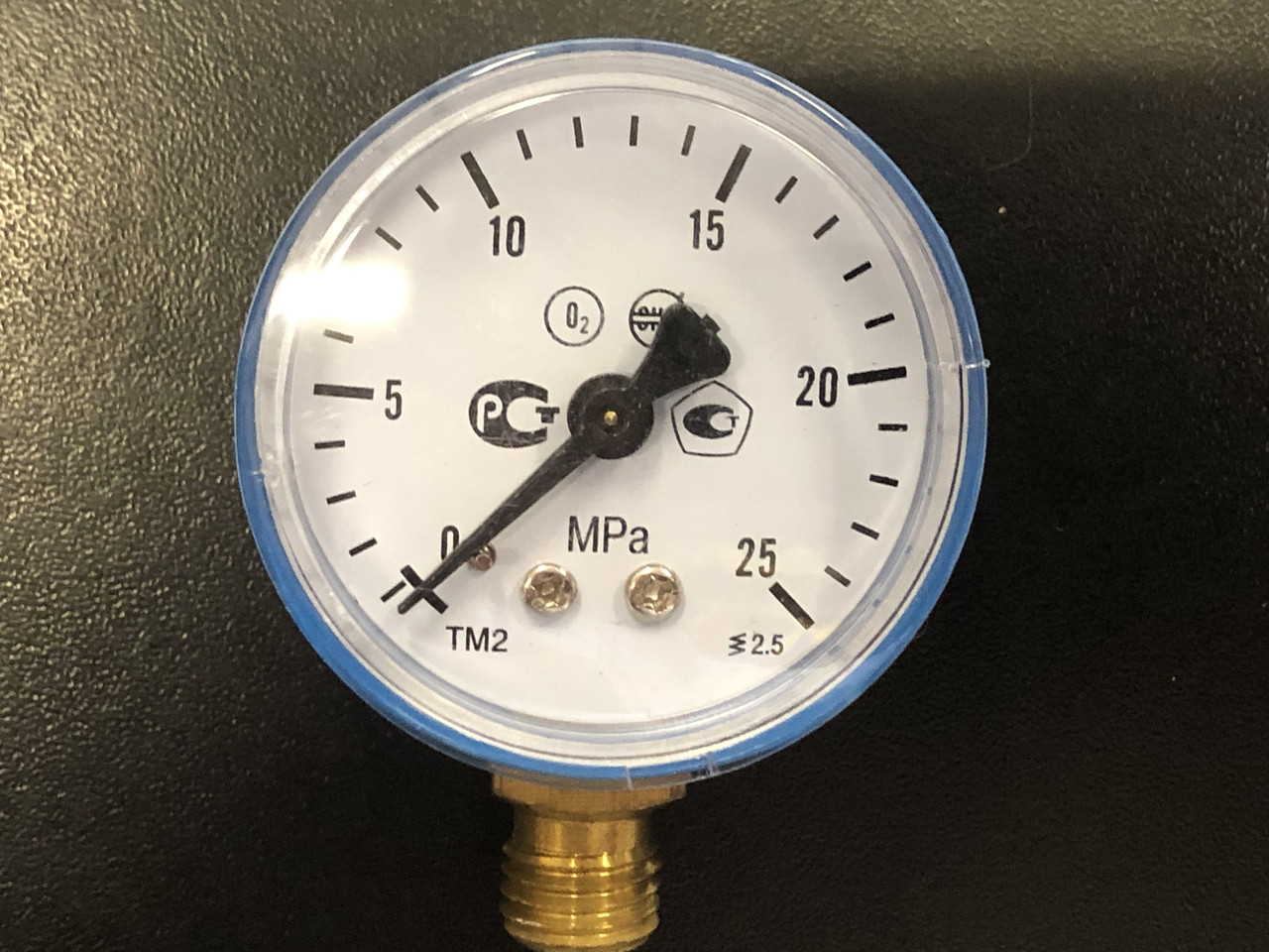 Купить Манометр кислородный 25МПа (250Атм,кгс/см2) Ф50мм М12х1,5 с ...