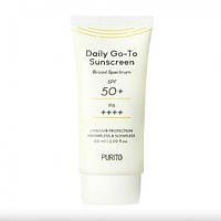 Солнцезащитный крем на миксе фильтров PURITO Daily Go-To Sunscreen SPF 50 PA++++ 60 мл