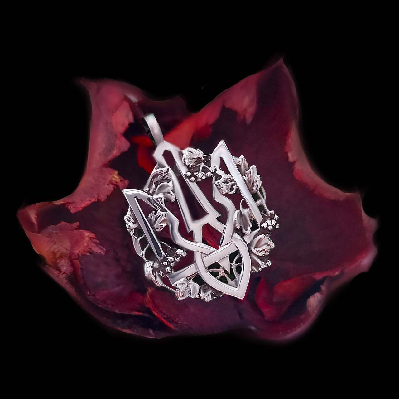 Тризуб з калиною, Орден У. Г. А., кулон, підвіс