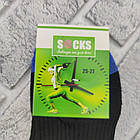 Шкарпетки жіночі середні зимові махровий слід р.25-27 трекінгові з синьою п'ятою "Смужка" SOCKS 30033237, фото 7