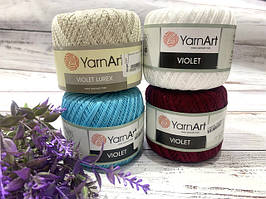 Yarn art violet