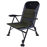 Крісло розкладне Bo-Camp Pike Black/Grey/Green (1204110), фото 2