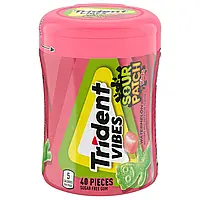 Кислі жуйки Trident Vibes SOUR PATCH KIDS Watermelon 40 Piece Bottles