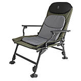 Крісло розкладне Bo-Camp Carp Black/Grey/Green (1204100), фото 2