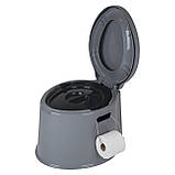 Біотуалет Bo-Camp Portable Toilet 7 Liters Grey (5502800), фото 9
