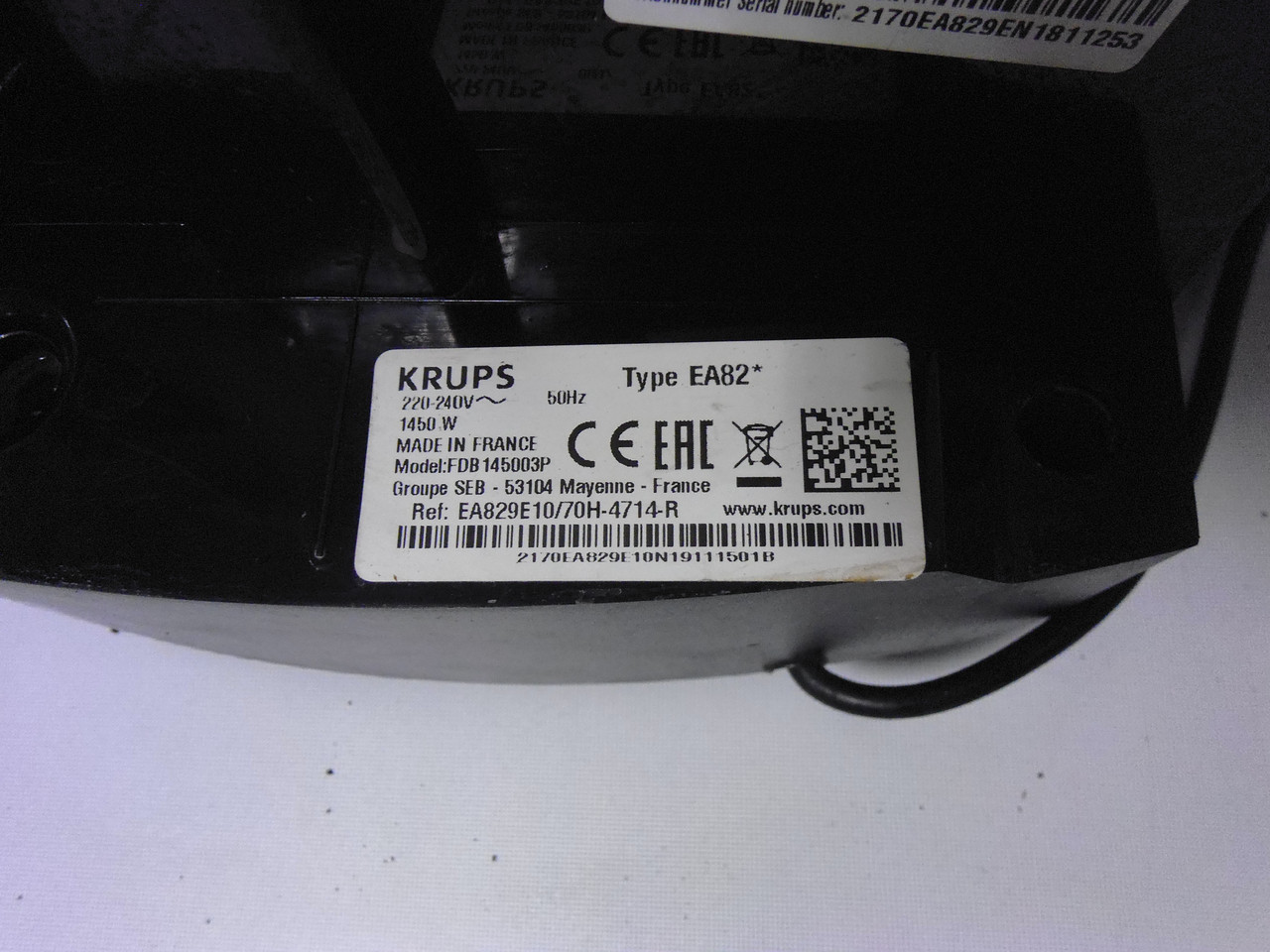Кавомашина KRUPS EA82, б/у з Німеччини, ціна 4500 грн — Prom.ua (ID ...