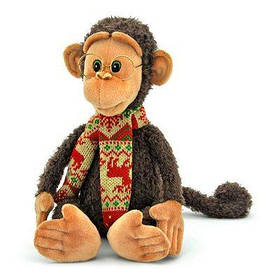 Мавпа Ґоша 45см, в окулярах