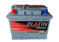 Аккумулятор Platin Classic 6СТ-60 А.ч. A3/570 А BOX (1), стан. пол. зал. (242*175*190) Турция