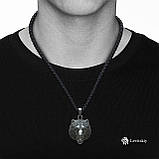 Срібна підвіска ведмідь, фото 4