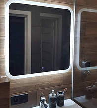 Дзеркало для ванної кімнати VENA з підсвічуванням та сенсором