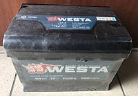 Аккумулятор WESTA 6СТ-60 А.ч. 600 А (0) евро полярн. залитый. Ca/Ca