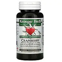 Kroeger Herb Co, Полные концентраты, клюква, 90 вегетарианских капсул KHC-11511 Киев