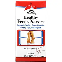 Terry Naturally, Terry Naturally, Healthy Feet & Nerves, здоровые ноги и нервы, 120 капсул Киев