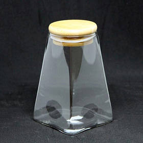 Банка для сипких 550 мл, h-12 х 8.5 см (Olens) Гіза STO02