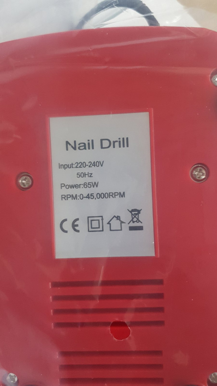 Фрезерный аппарат фрезер Nail Drill Master 45000 оборотов 65вт - фото 2 - id-p491343472