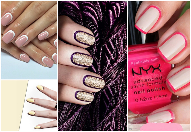 манікюр з контуром