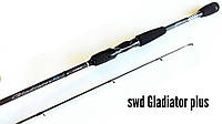 Спиннинг для рыбалки Siweida Gladiator plus, длина 2,4м, тест 30-60г