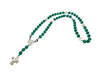 Ексклюзивна вервиця "Святий Піо" Котяче око