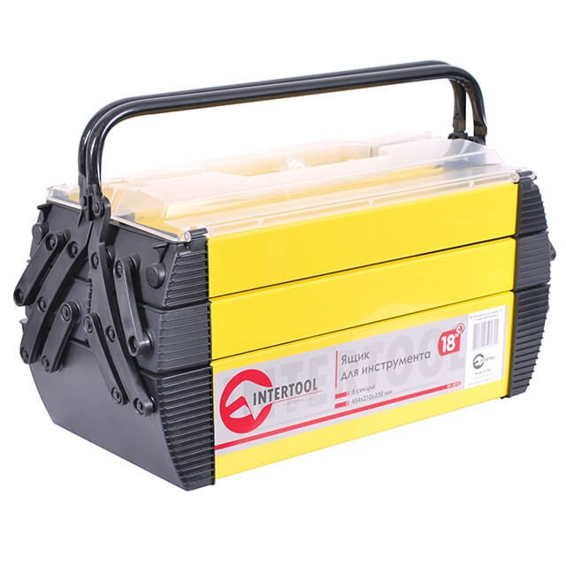 Ящик для інструментів металевий INTERTOOL [BX-5018], фото 1