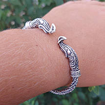 Браслет Рагнара Лодброка, серіал Вікінги, Скандинави, Срібло 925 проба, фото 5