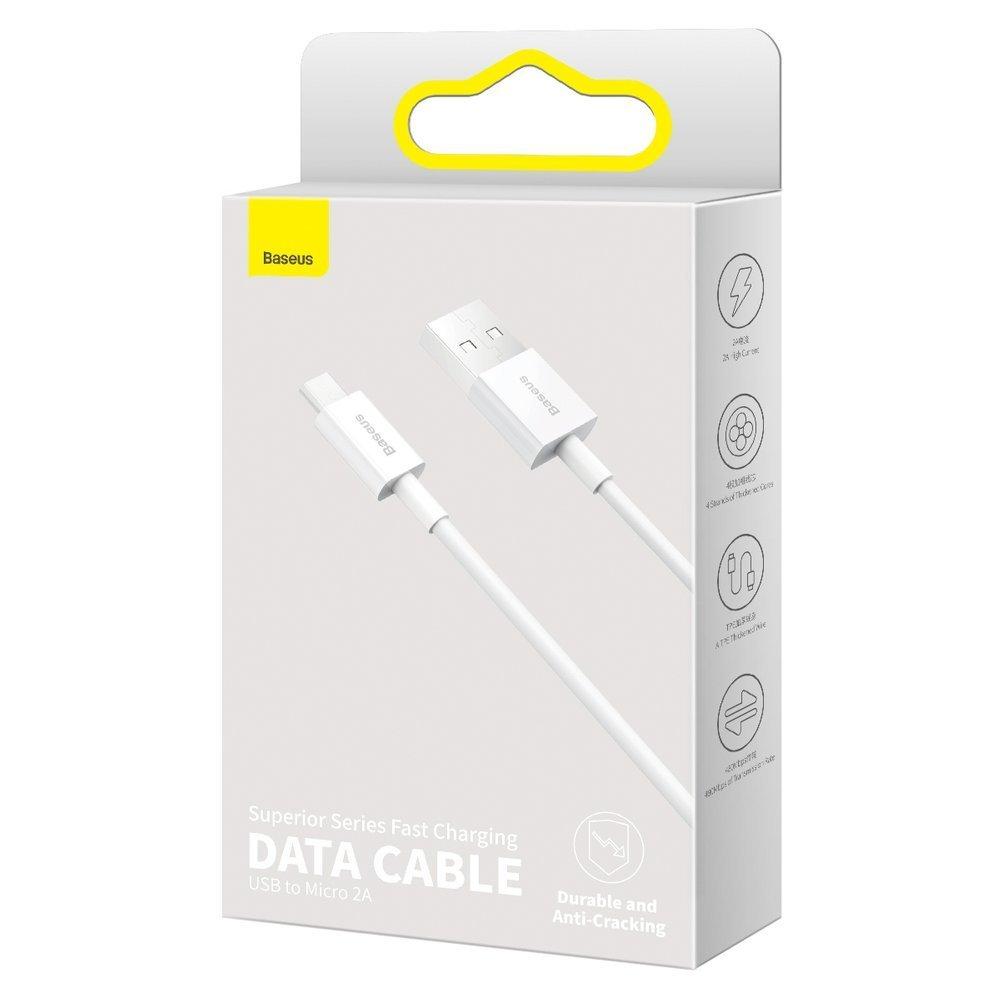 Кабель Baseus Superior Series Fast Charging Data USB to Micro USB (2 метри)