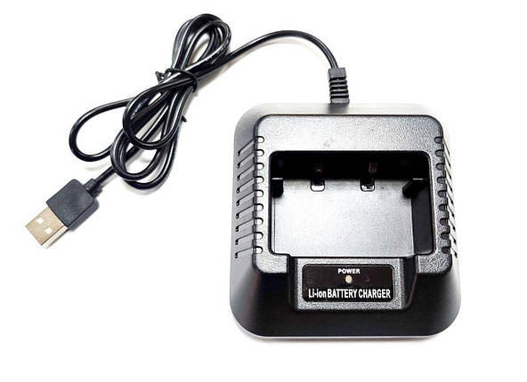 Зарядний пристрій USB для радіостанції Baofeng UV-5R, фото 1