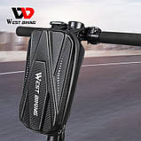 Al Сумка на кермо West Biking YP0707233 для самокату гіроцикла електровелосипеда підвісна 3L, фото 7