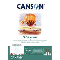 ''Альбом Canson "C" a grain для эскизов и рисунка А5, 224g, 30 листов cклейка 0060-620