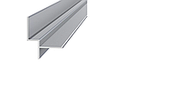 Профиль для подвесного потолка Алюминиевый 38,9х46,4 Теневой шов 3000 мм Без покрытия ПАС-3251