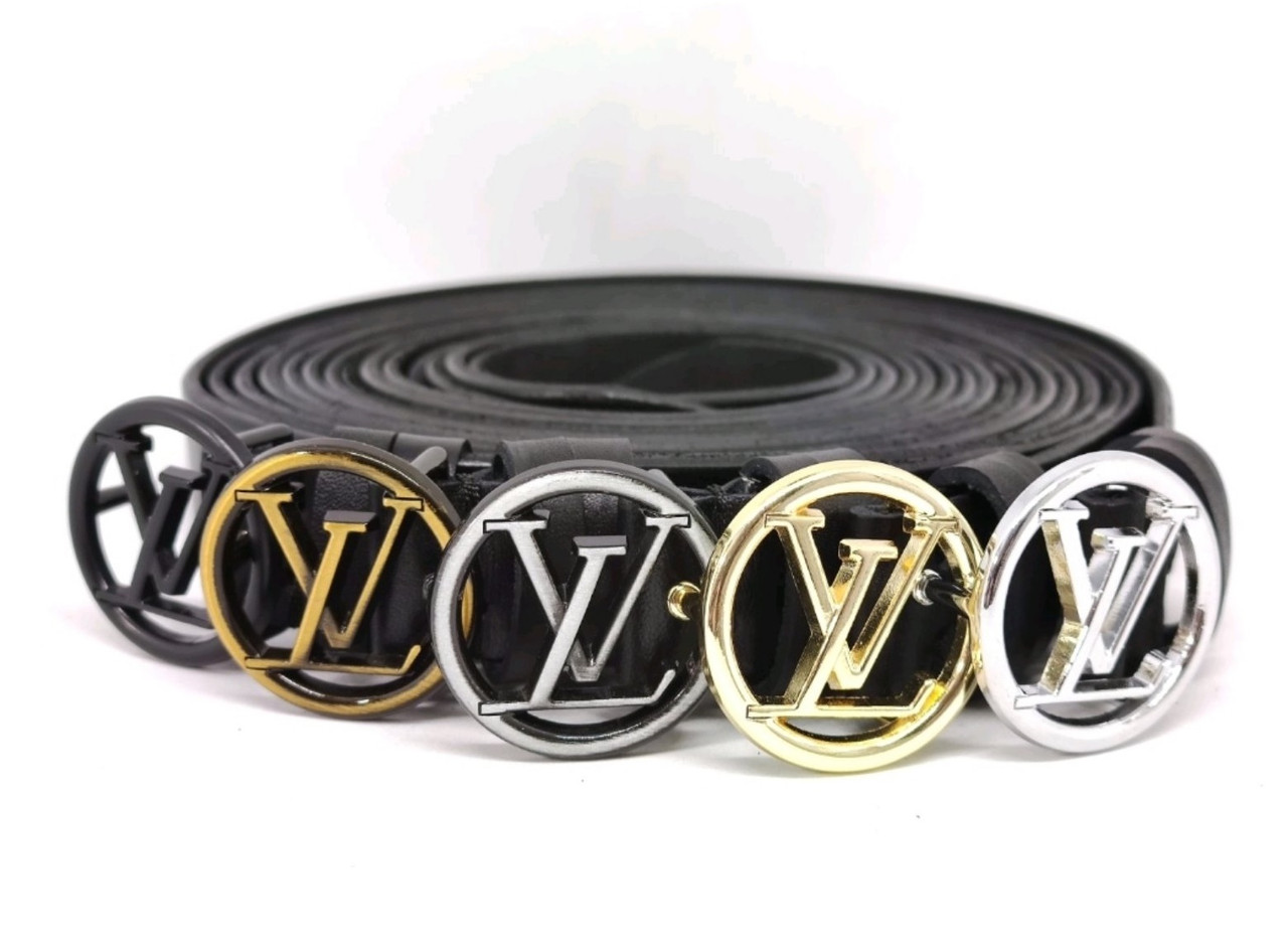 Ремінь шкіряний жіночий Louis Vuitton 40 мм. 930123