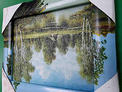 Б/У Картина фотопринт пейзаж на полотні