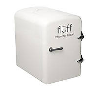 Білий косметичний міні-холодильник Fluff