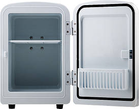 Білий косметичний міні-холодильник Fluff, фото 3