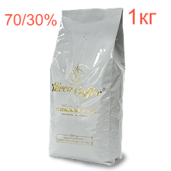Кава в зернах 1кг Ricco Coffee Platinum Selection (арабіка 70%, робуста 30%)