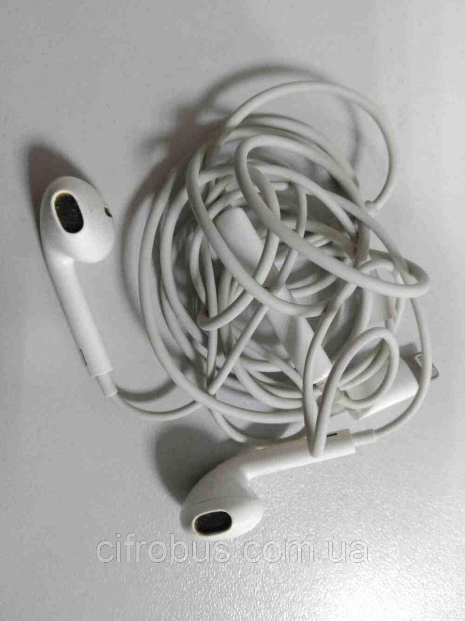 Наушники Bluetooth-гарнитура Б/У Apple EarPods (Lightning)
