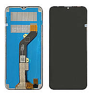 Дисплейний модуль (екран) для TECNO Spark 6 Go (KE5), Spark Go 2020 (KE5S) Чорний ОРИГІНАЛ (PRC)