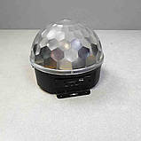 Портативна акустика колонка B/У LED Magic Ball Light mp3, фото 2