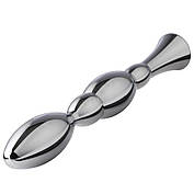 Металевий анальний плагт для сексуальних мас, іграшка кулею Ана, система Kliclok, фото 4