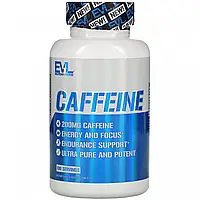 Енергетик кофеїн EVLution Nutrition Caffeine 200 мг 100 таблеток