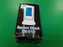 Годинник настільний камінний інтер'єрний Б/У Square clock ds-510