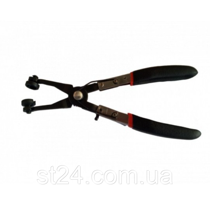 Щипці з шарнірним захватом для хомутів KBGlobal KB04087, фото 1