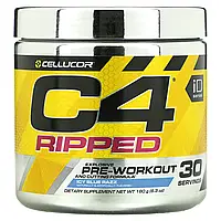 Cellucor, C4 Ripped, Explosive Pre-Workout, ледяная голубая роза, 180 г (6,3 унции) в Украине