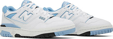 Кроссовки New Balance 550 UNC White University Blue - BB550HL1, фото 4