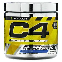 Cellucor, C4 Original Explosive, предтренировочный комплекс, с освежающим вкусом голубой малины, 195 г Днепр