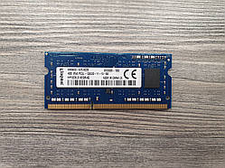 Модуль пам'яті SODIMM Kingston 4GB 1Rx8 PC3L-12800S-11-13-B3