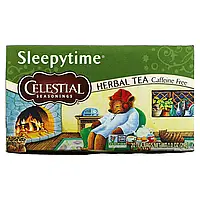 Celestial Seasonings, Sleepytime, травяной чай, без кофеина, 20 чайных пакетиков, 29 г (1,0 унции) Днепр