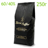 Кофе в зернах 250г Ricco Coffee Super Aroma Black (арабика 60%, робуста 40%)